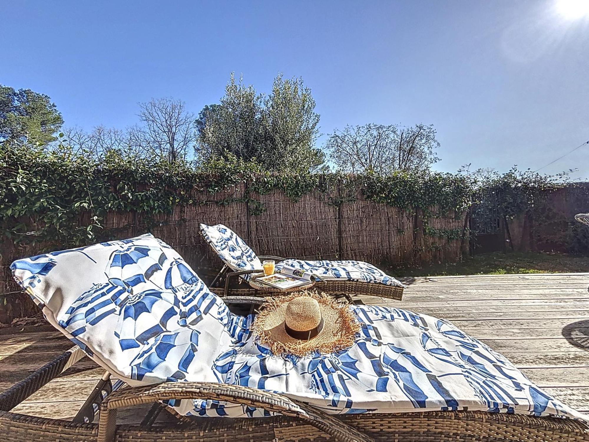Villa "L'Emeraude - Maison D'Hotes - Jardin Et Parking Prives - Valbonne Buitenkant foto